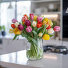 Mixed Colours Colourful Tulips Next Day Delivery UK