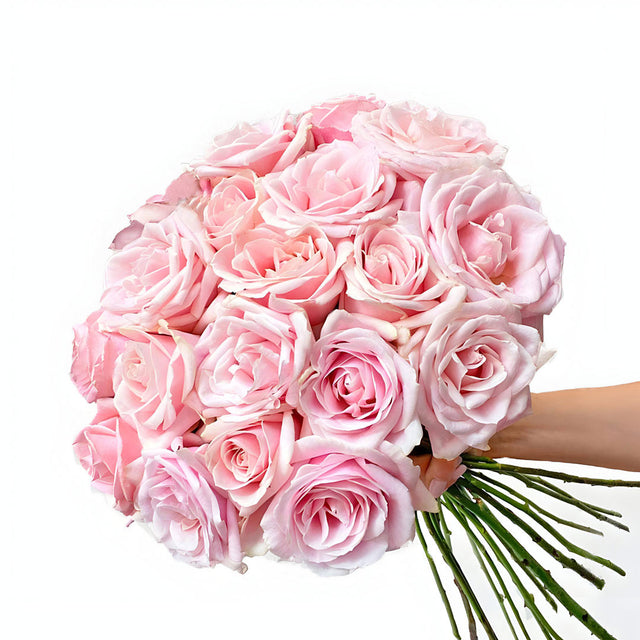 Pink Roses Flower Bouquet Delivery UK