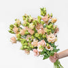 Peach lisianthus flowers next day delivery UK