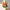 Hand holding peach stock bouquet – romantic rustic British flowers