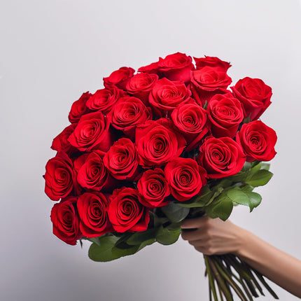 Luxury Red Roses Free Next Day Flower Delivery - LOV Flowers