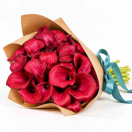 Pink Jewel Calla Lilies