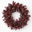 Fresh Eucalyptus & Berry Wreath - Red