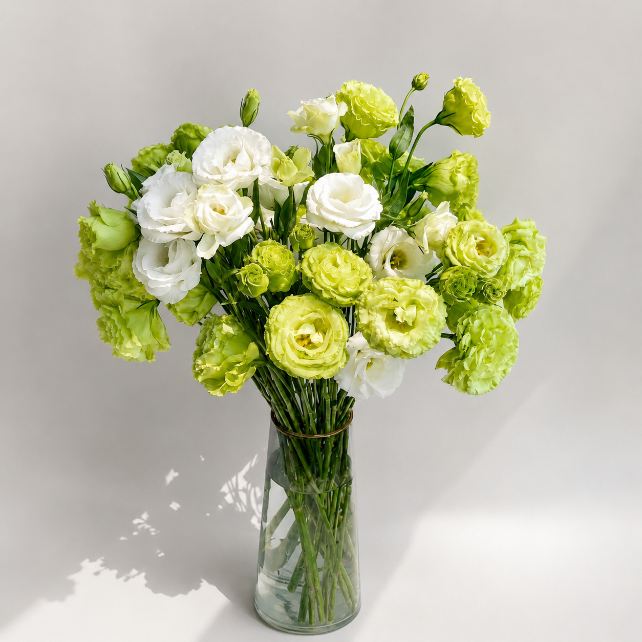 UK Grown Green Jade Lisianthus