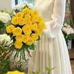 Yellow Rose Stems | Moonwalk Roses | Fresh UK Delivery