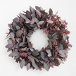 Fresh Eucalyptus & Berry Wreath - Red
