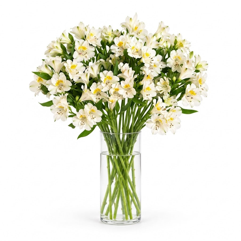 Alstroemeria - cream