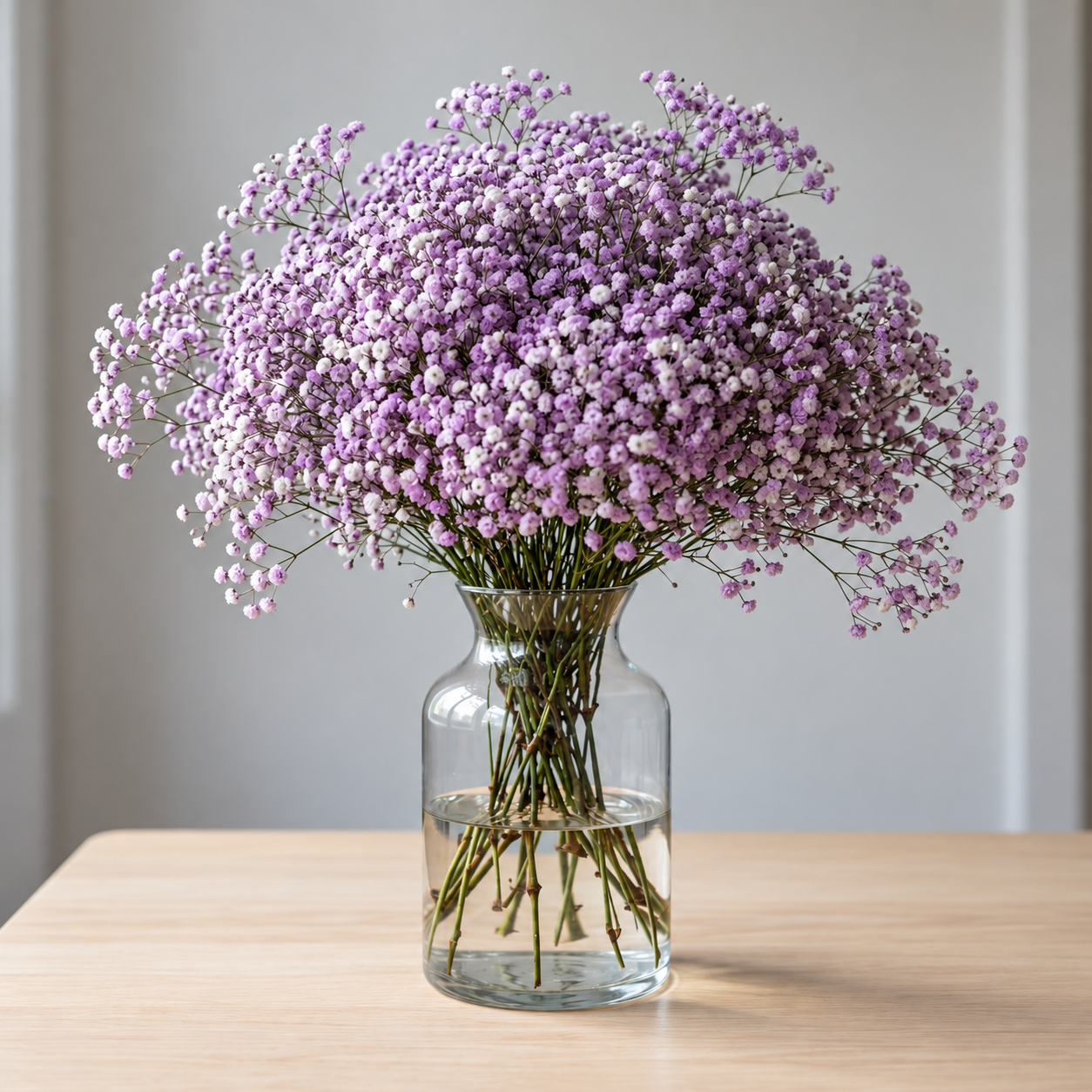 Milka Purple Dyed Gypsophila