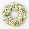 White Gypsophila Wreath – 35cm