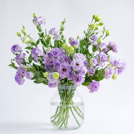 UK Grown Lavender Lisianthus
