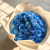 Ecuadorian Blue Bell Dyed Roses | Premium Fresh Cut Blue Roses