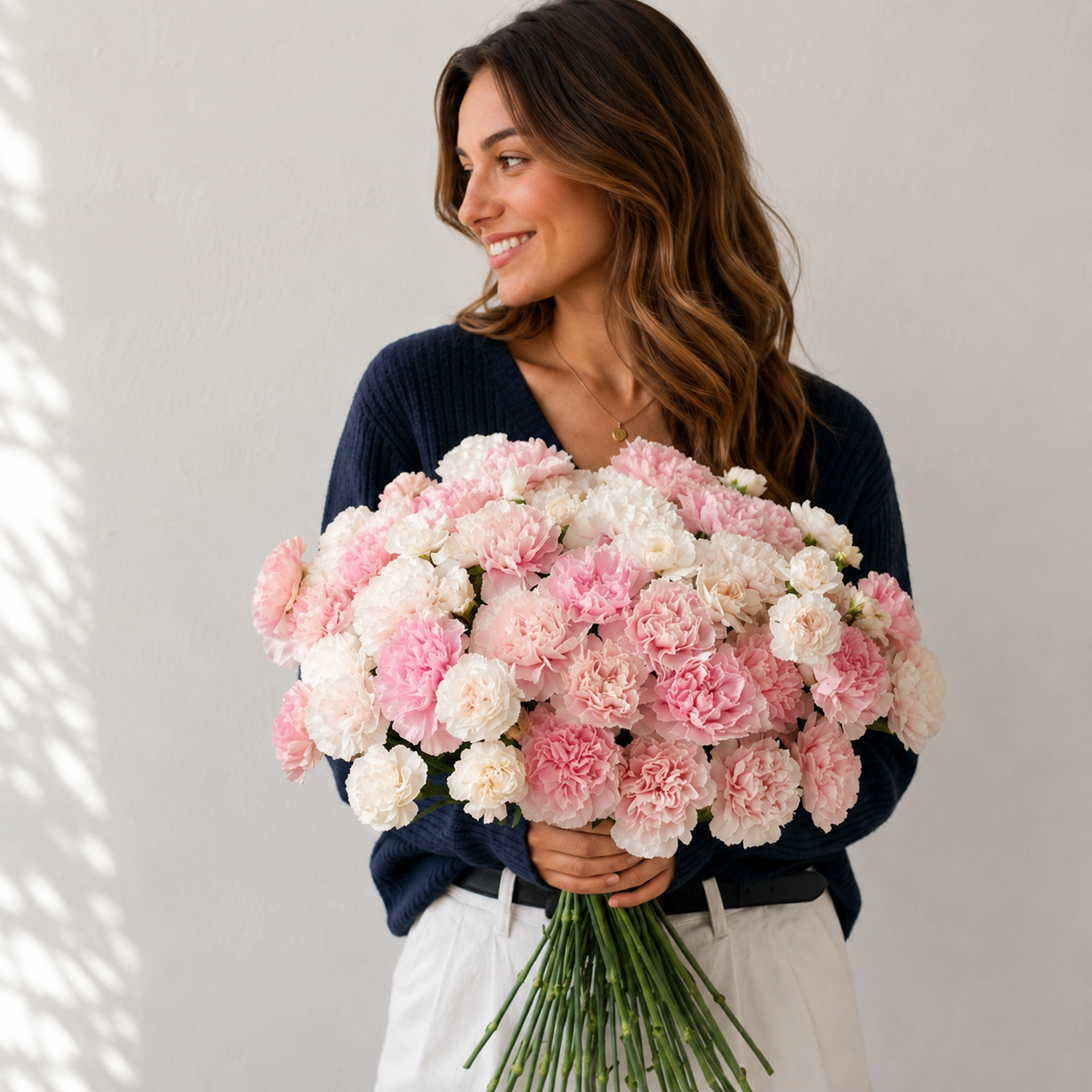The Blush Carnation Bouquet