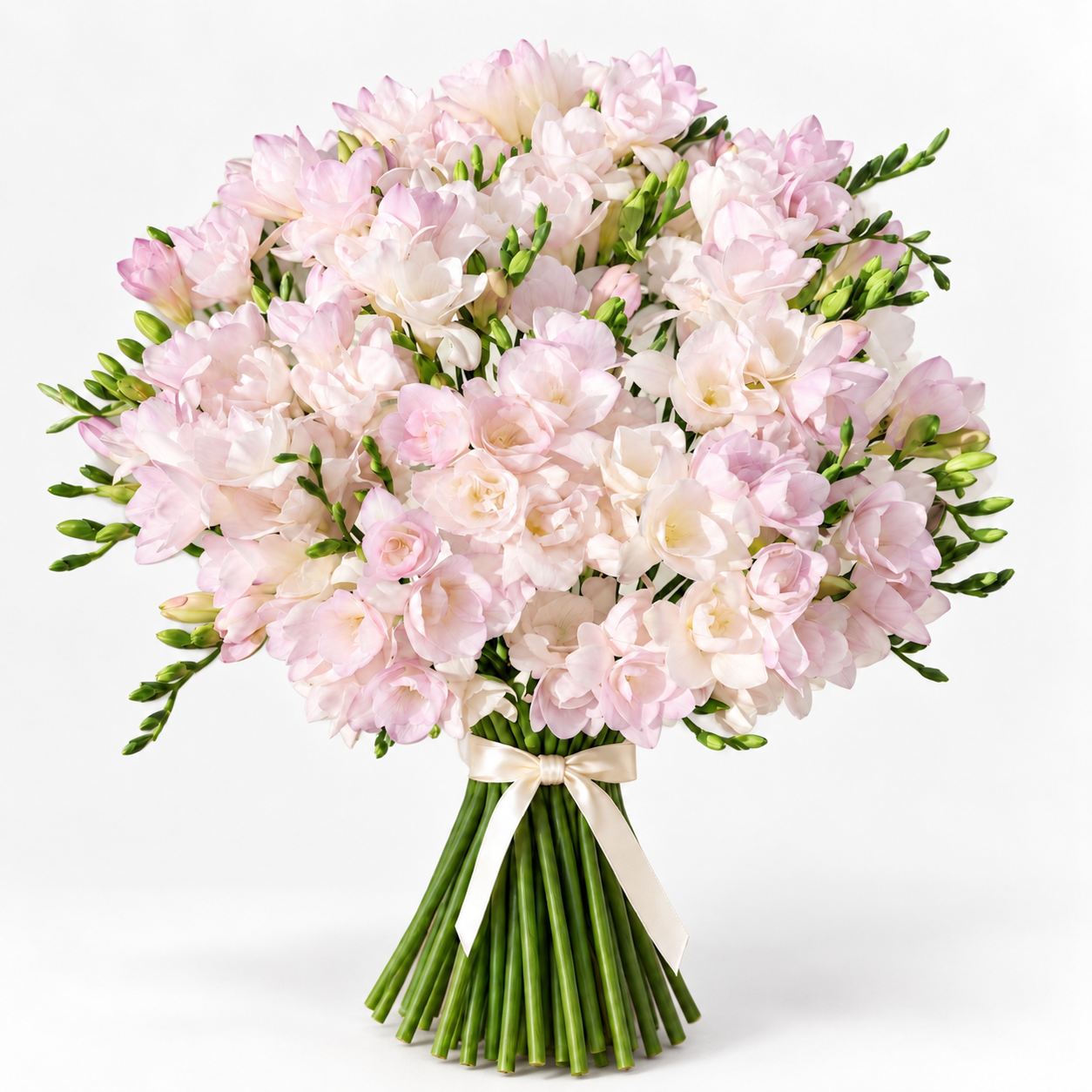 Soft Pink Freesia  - 50 Stems