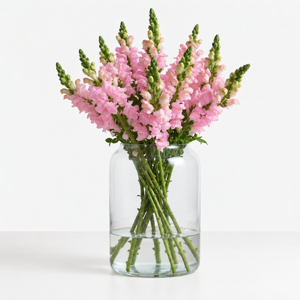 British Pink Snapdragon Flowers