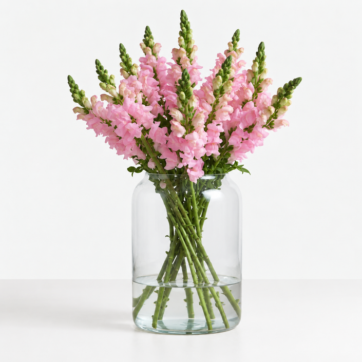 British Pink Snapdragon Flowers