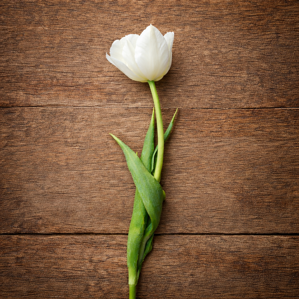 The Iceberg – White Double Tulips