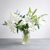 White Lily & Eucalyptus Bouquet