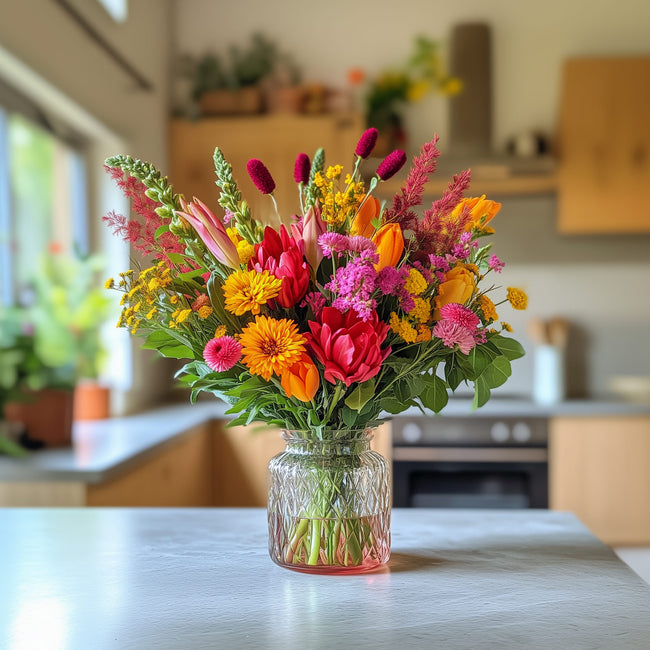 Seasonal Summer Bouquet British Flowers Colourful Bouquet