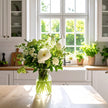 White Green Seasonal British Grown Flowers Next Day Delivery UK