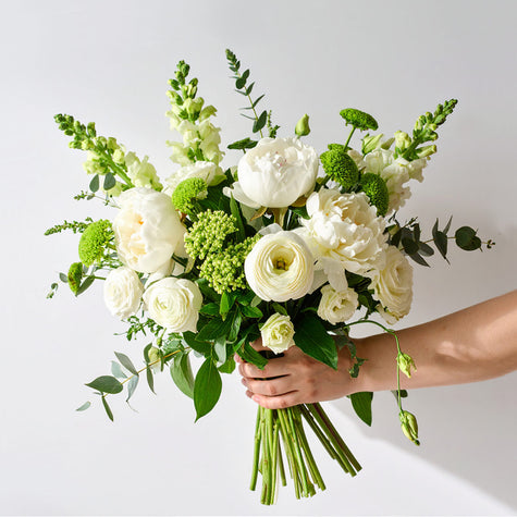 Seasonal White & Green