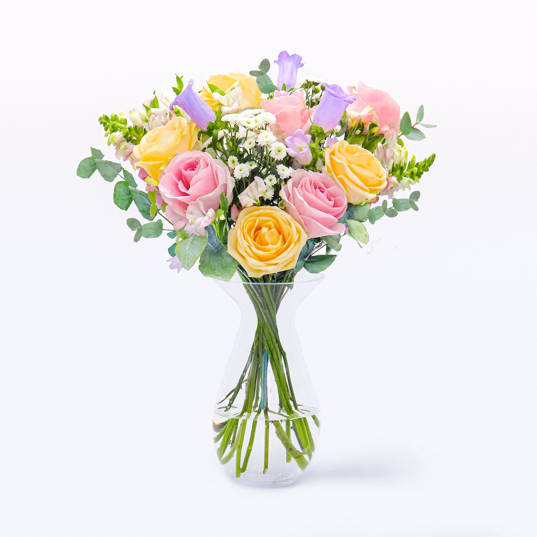 Pastel bright flowers delivery UK
